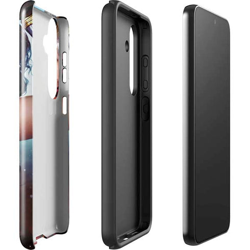 DC Comics Wonder Woman Battle Ready Poster Galaxy S25 Impact Case